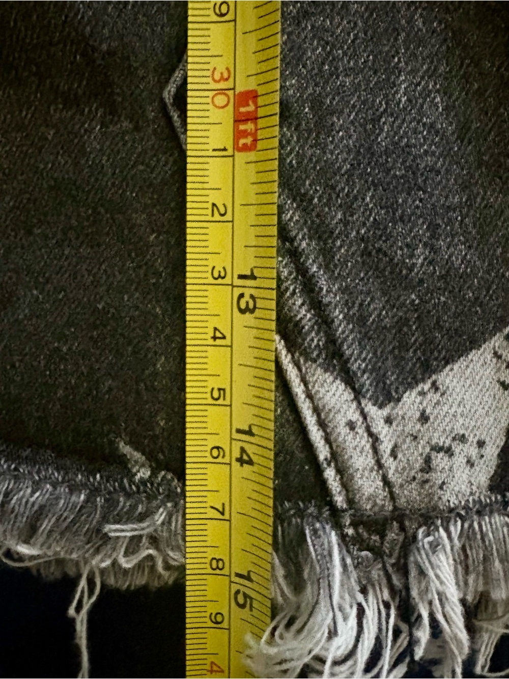 One Teaspoon Black Star Print Distressed Mini Skirt - Picture 13 of 13